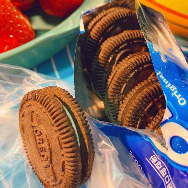 草莓奥利奥雪媚娘