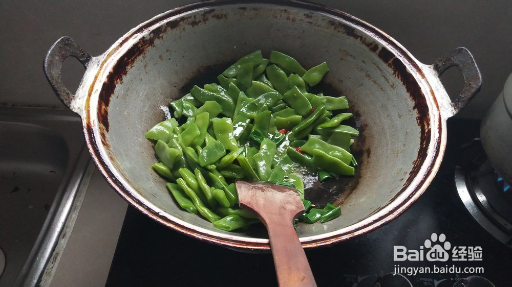 美味扁梅豆的做法