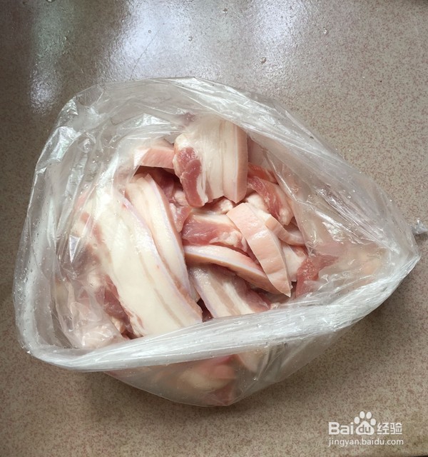 蒜香香煎五花肉