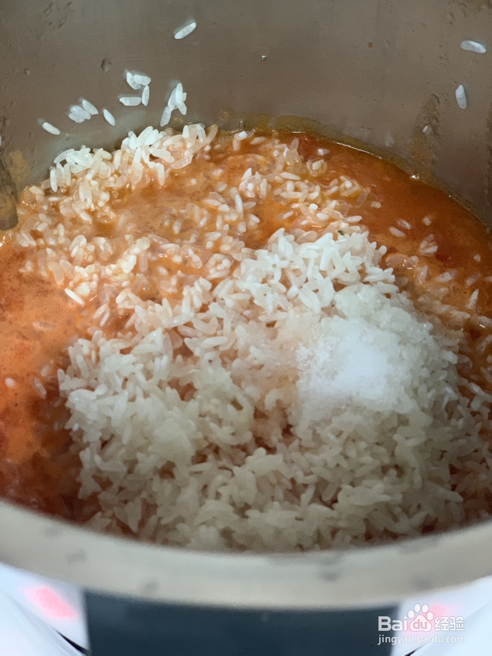 懒人菜谱入小美必做番茄炖饭的做法