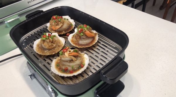 蒜蓉粉丝蒸扇贝