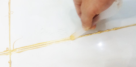 瓷砖美缝不满意如何重新做