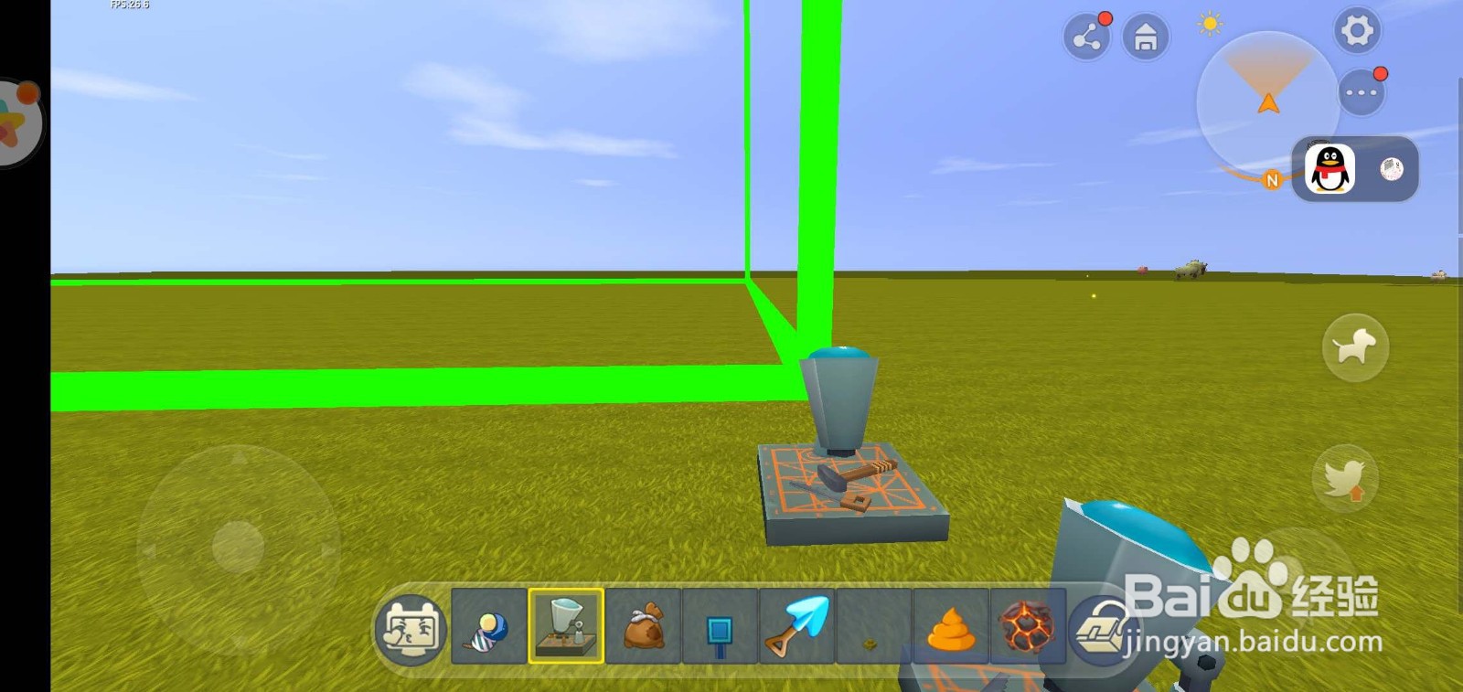 迷你世界怎么使用道具模型工作台