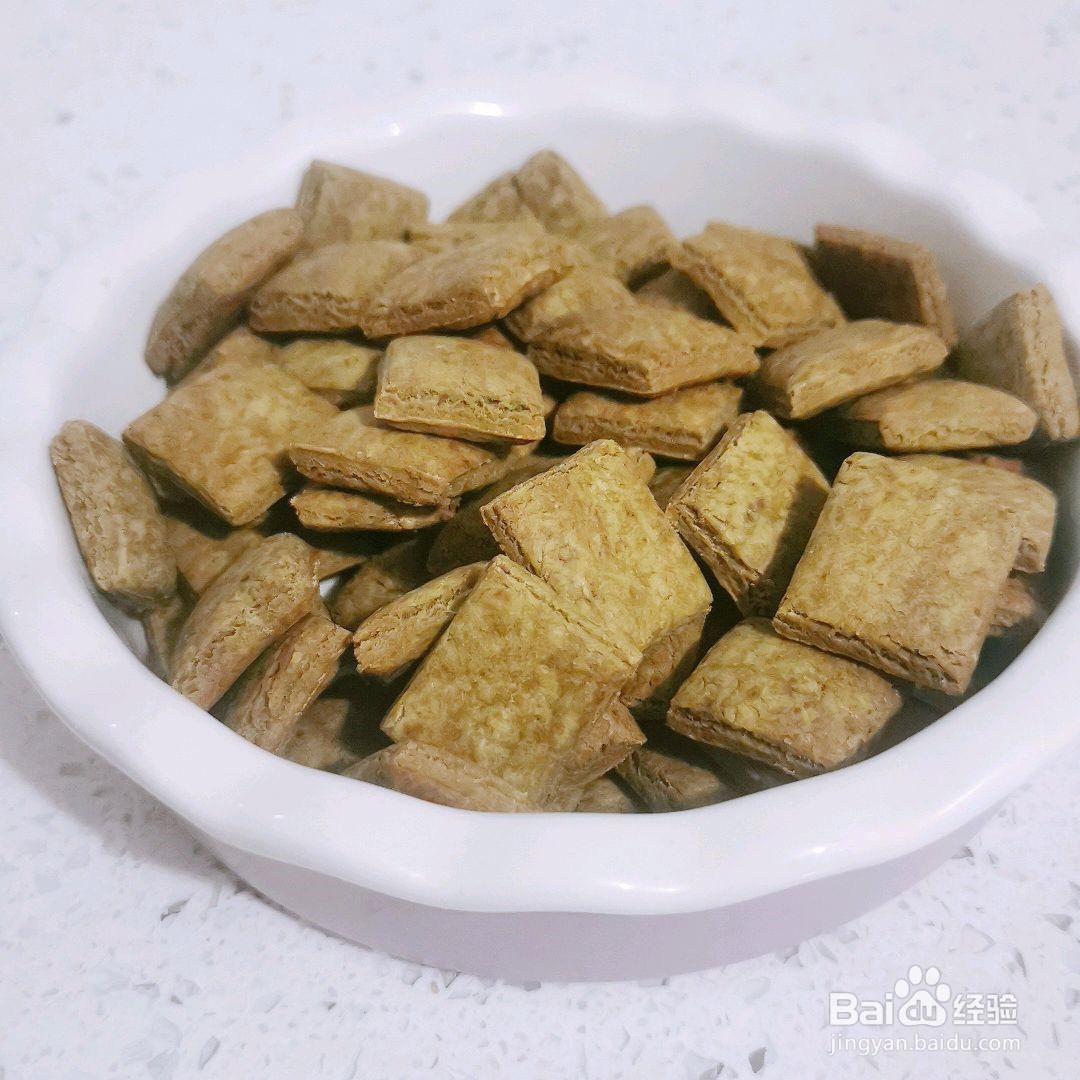 抹茶方片饼干