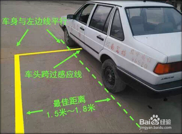 汽车倒车入库技巧