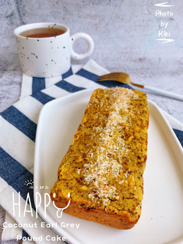 椰椰红茶磅蛋糕