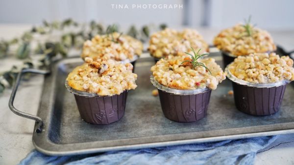 香蕉核桃玛芬蛋糕