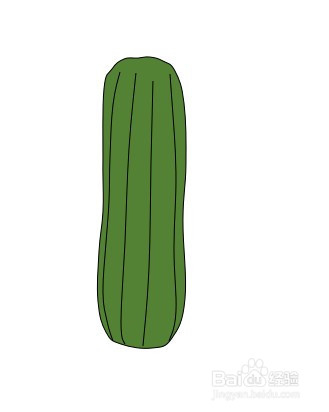 两种画丝瓜的简笔画