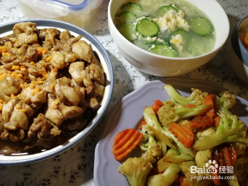 爽脆可口的香菇蒸鸡腿