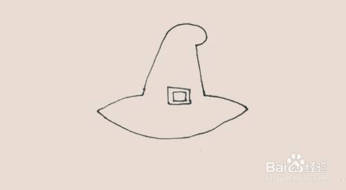 "女巫帽"怎么画?