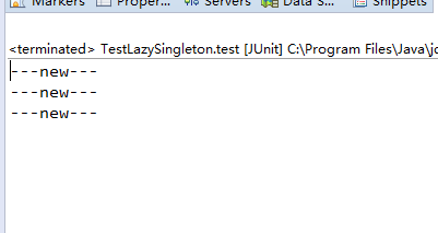 java单例饿汉和懒汉模式