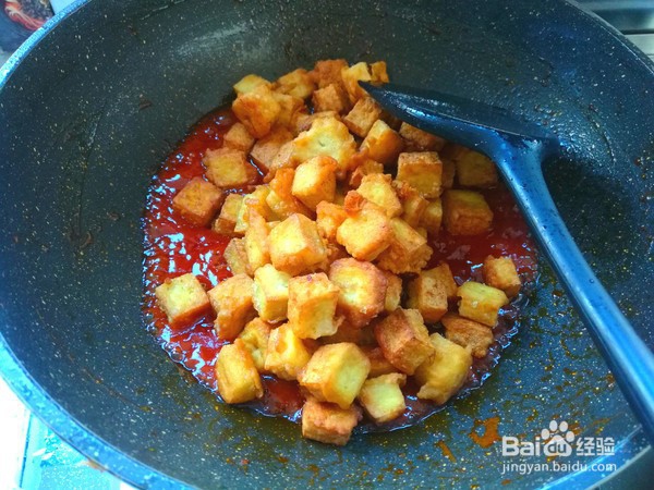 番茄脆皮豆腐的做法