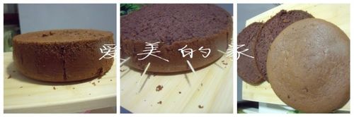 质朴但堪称精典的---黑森林蛋糕