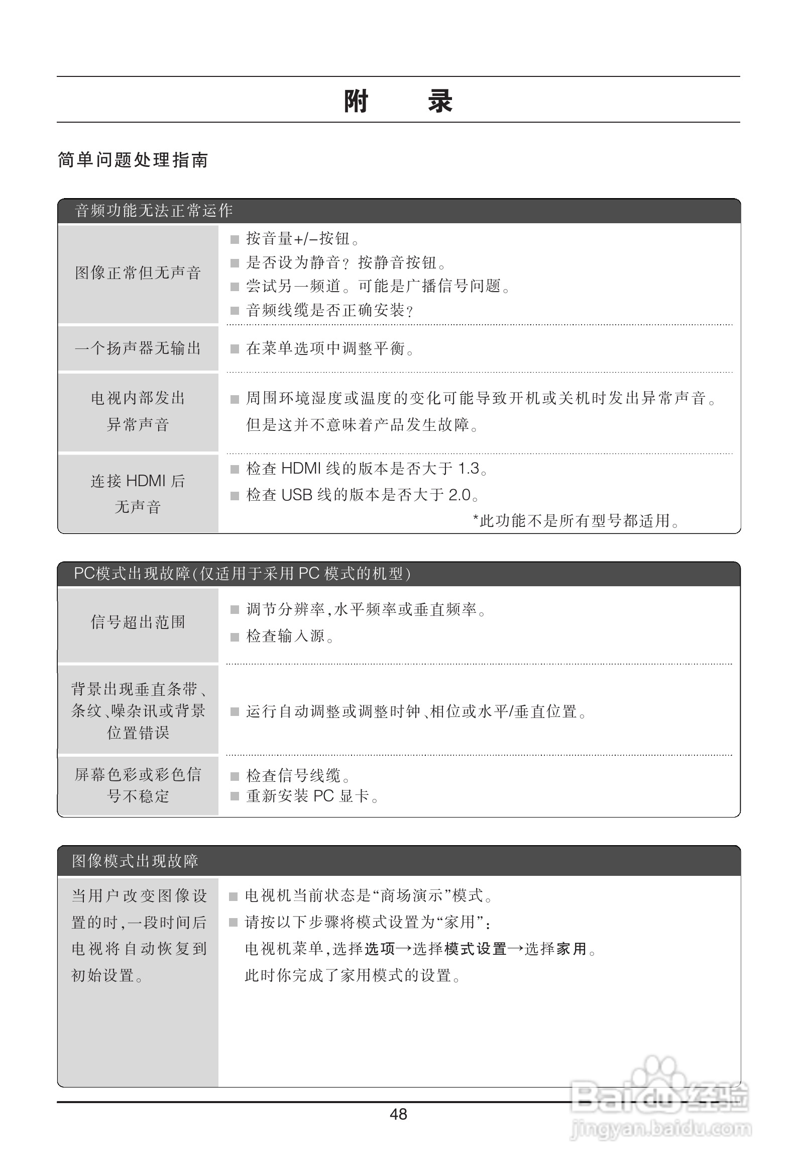 LG 47LH31FR液晶彩电使用说明书:[5]