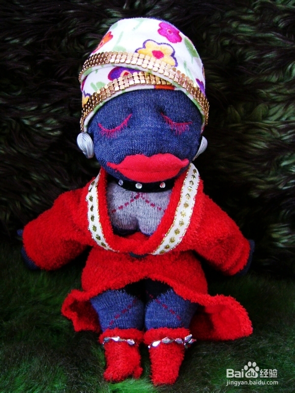 挑战纯手工~~~袜子美女~~