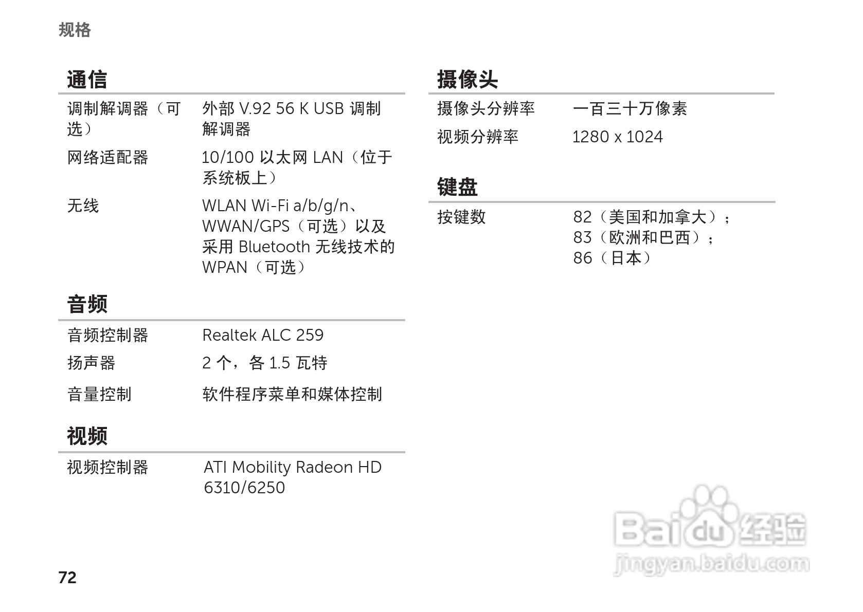戴尔Inspiron M102Z笔记本电脑使用说明书:[8]