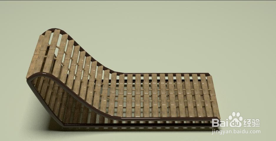 3dmax如何赋予藤椅木纹材质