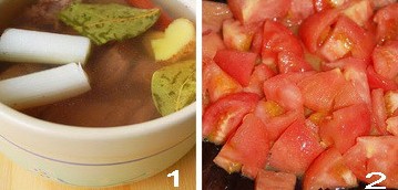 教你做西红柿炖牛腩