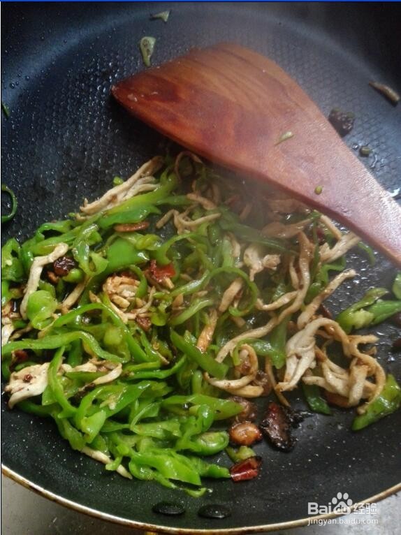 怎样做青椒鸡丝？