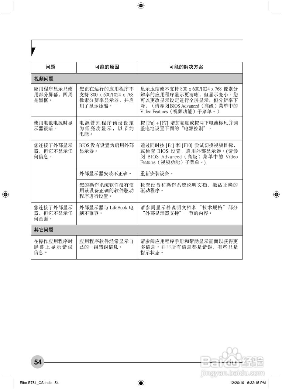 富士通Elbe E751笔记本电脑使用说明书:[6]