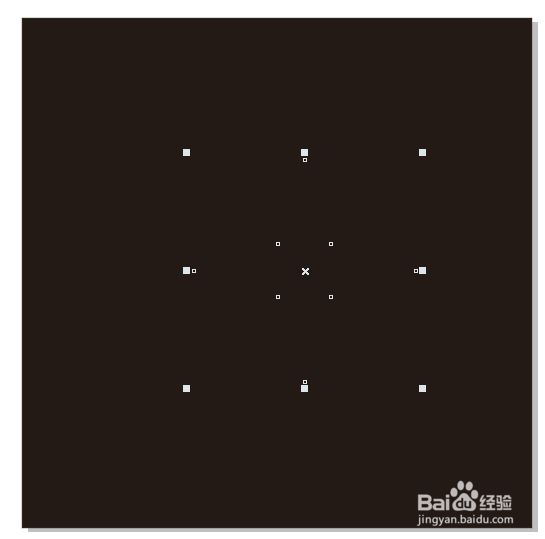 cdr如何快速绘制星星