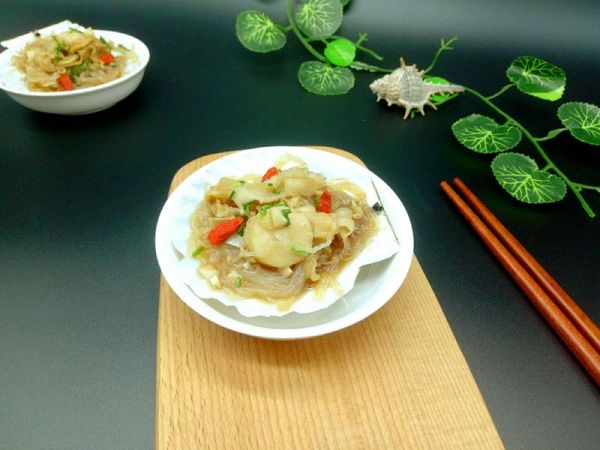 蒜蓉粉丝蒸扇贝