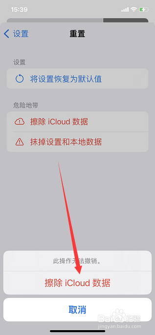 Bluebird怎么擦除iCloud数据