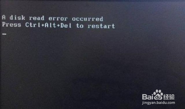 Disk error电脑上开机出现怎么办