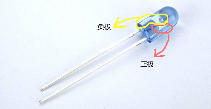 led灯珠正负极怎么区分