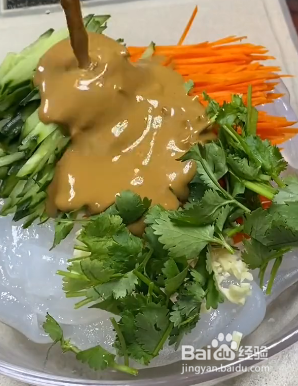 如何做麻酱大拉皮