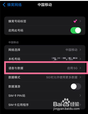 iPhone 14 Plus怎么设置开启独立5G语音？