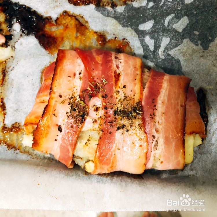 超诱人的培根土豆卷