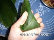 好吃的水晶蜜豆粽