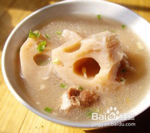 骨炖湖藕的做法