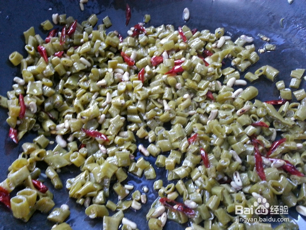 怎么做好吃的下饭菜酸豇豆