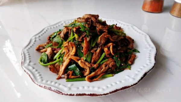 香辣孜然葱葱菇