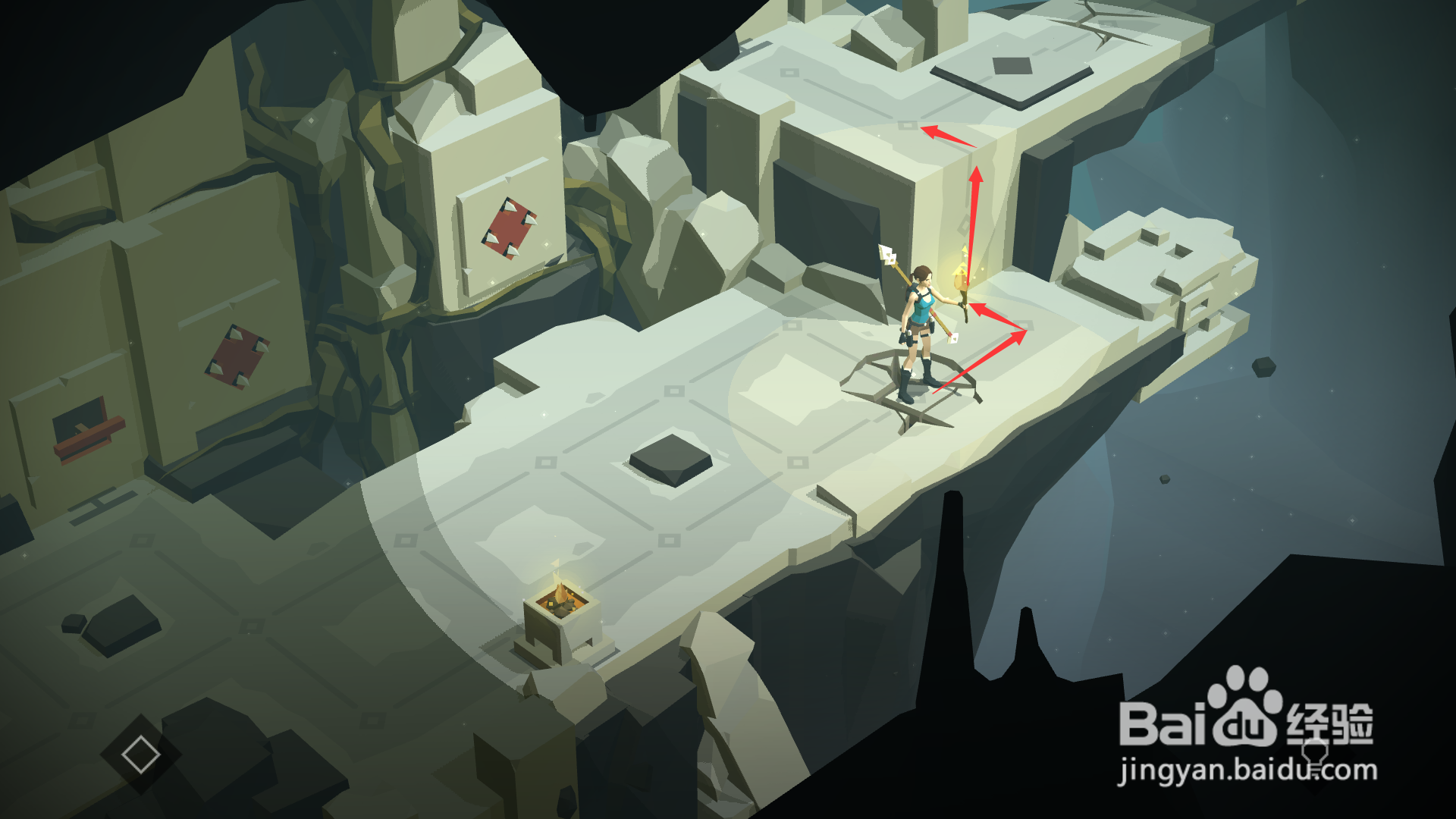 古墓丽影传说迷踪第五章第1紧闭之门关攻略