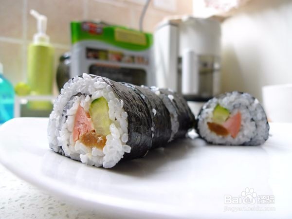 好大大炸鸡排千岛鸡肉寿司做法