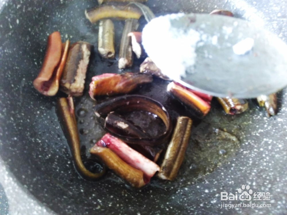 蒜米爆黄鳝的做法