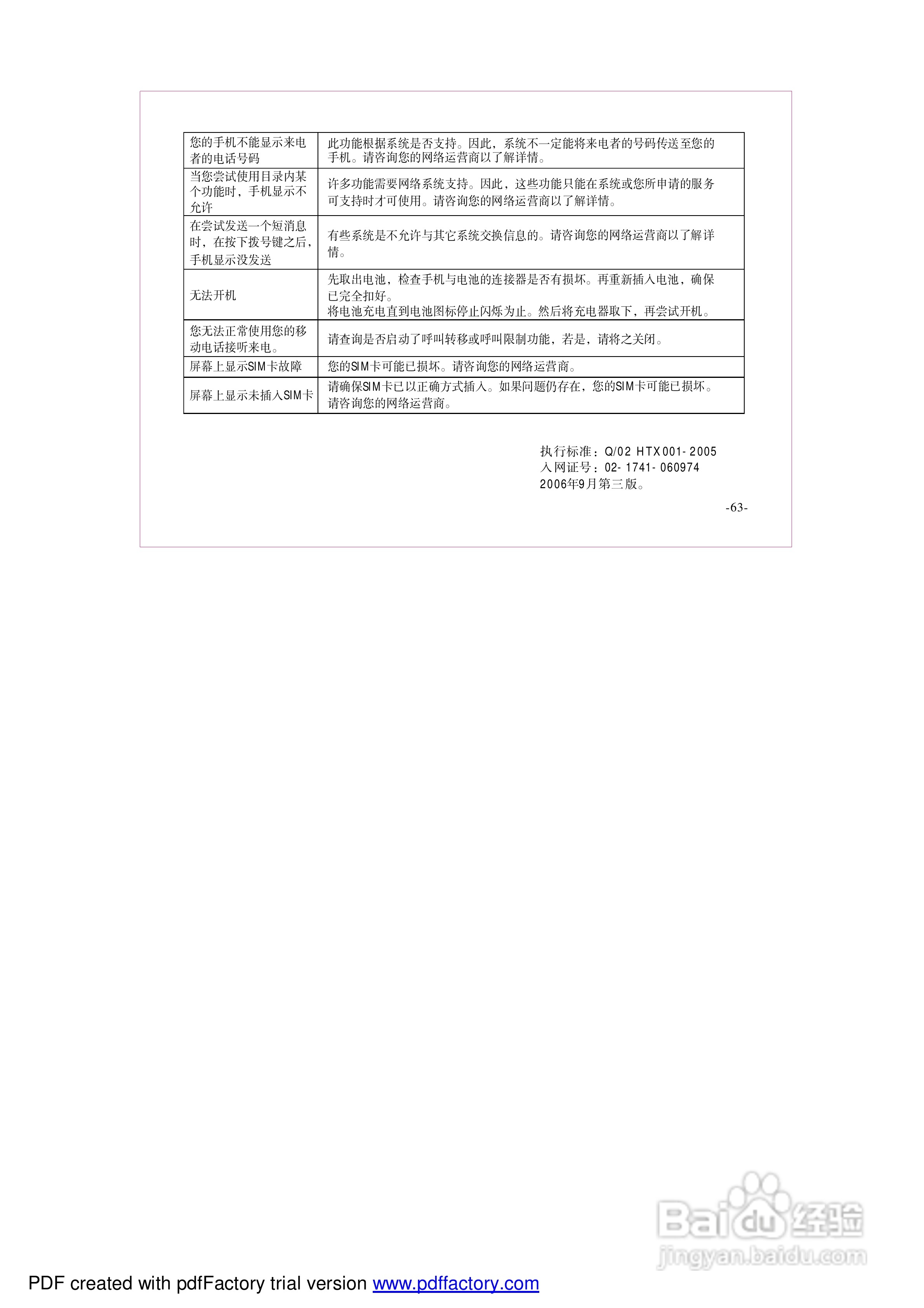 海尔手机Z2100型使用说明书:[7]