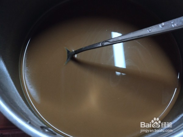 香味浓郁的咖啡奶冻