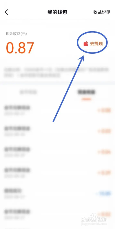如何使用有柿APP查看提现记录?