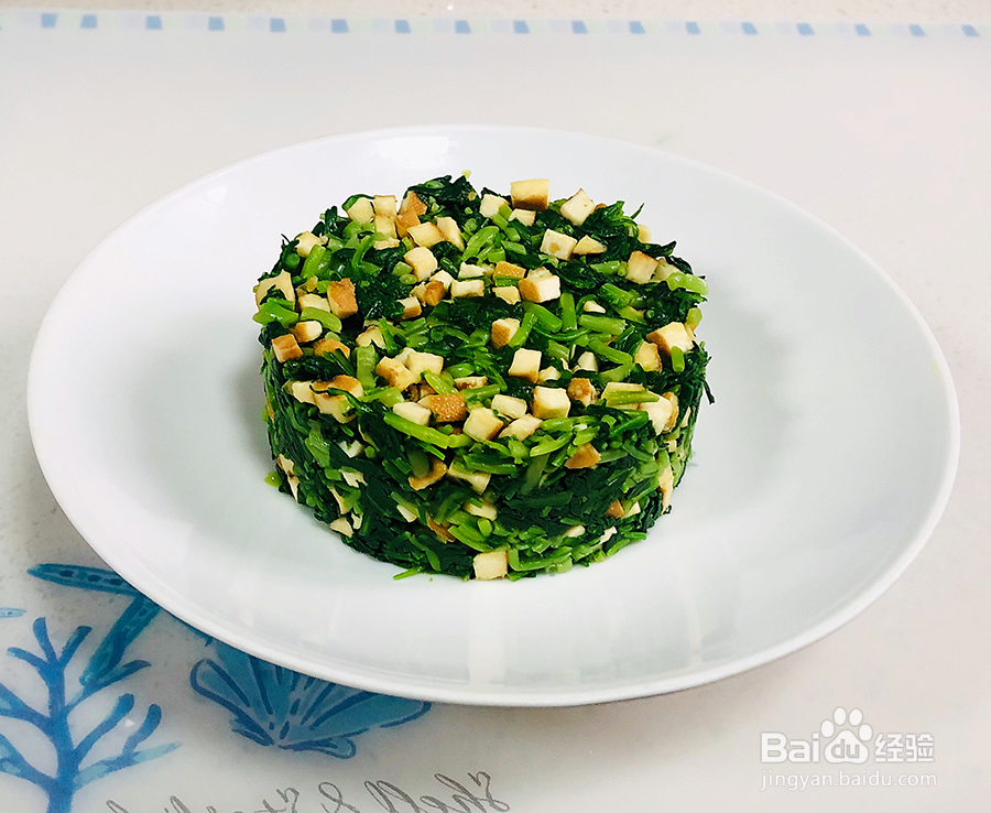 香味浓郁的香干马兰头