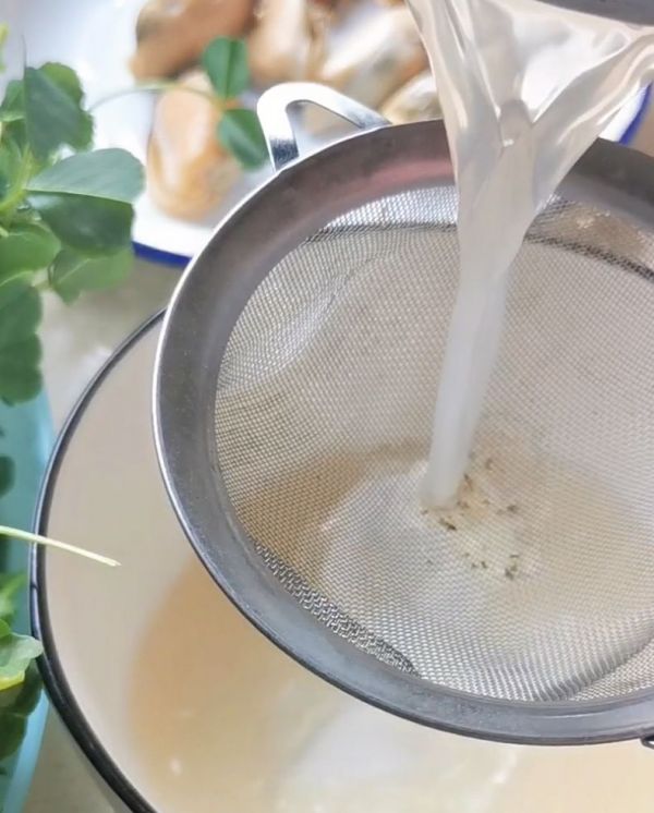 上汤贻贝金花菜