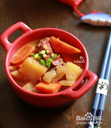 很美味的菜-土豆炖肉