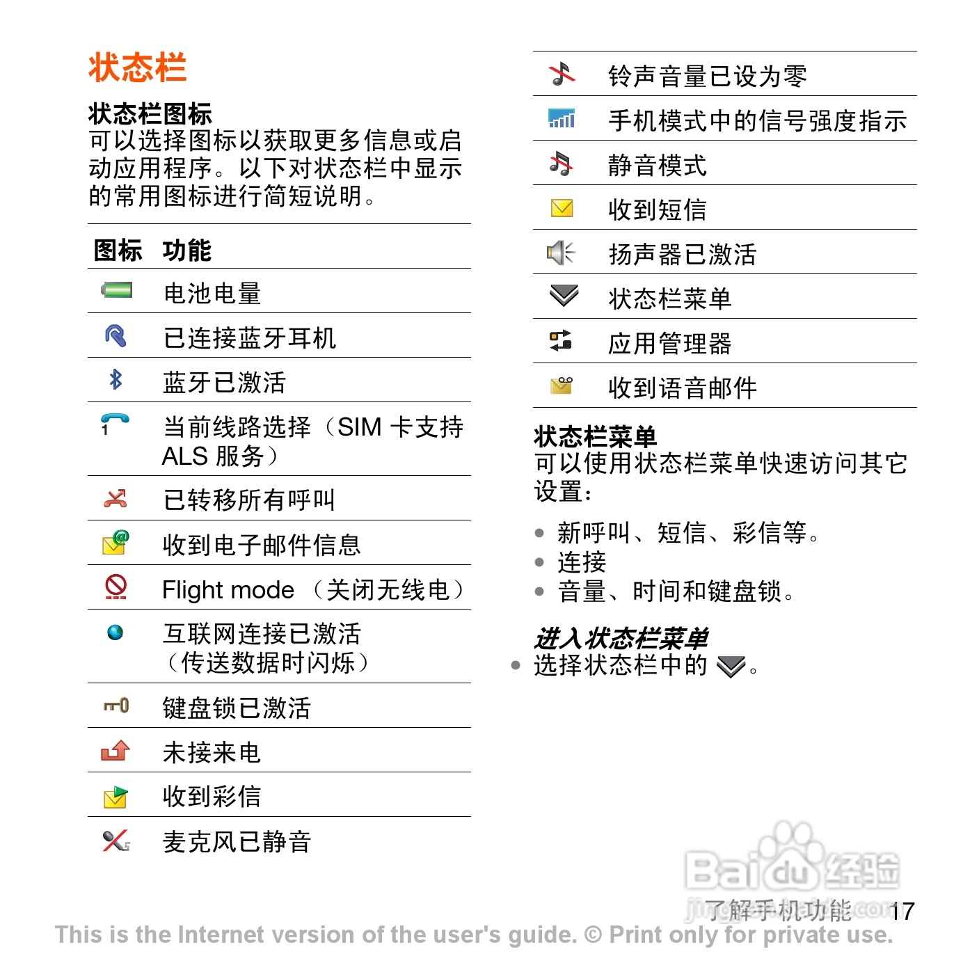 索尼爱立信G700c手机使用说明书:[2]