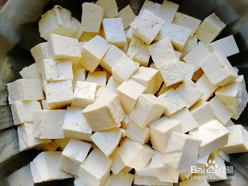 白玉北豆腐,家常麻婆豆腐的做法