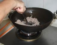 榄菜炒豆角的做法