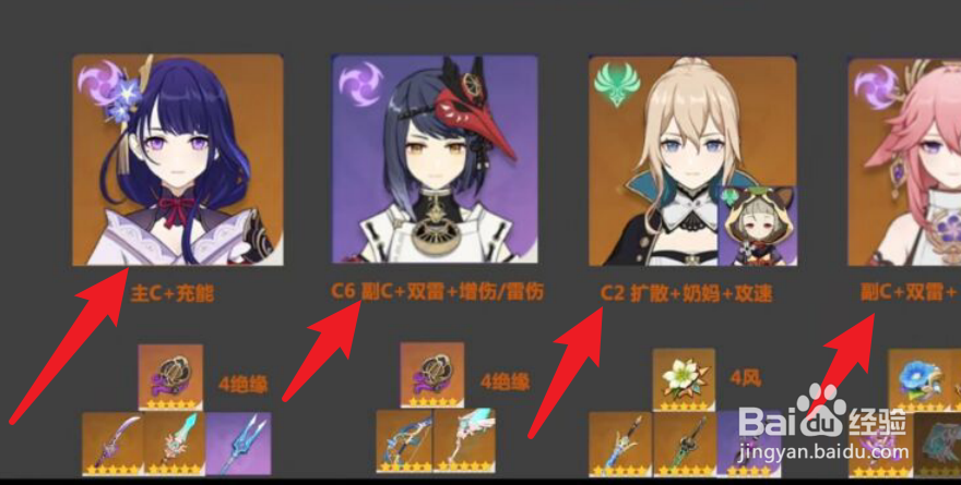 雷神队伍怎么搭配