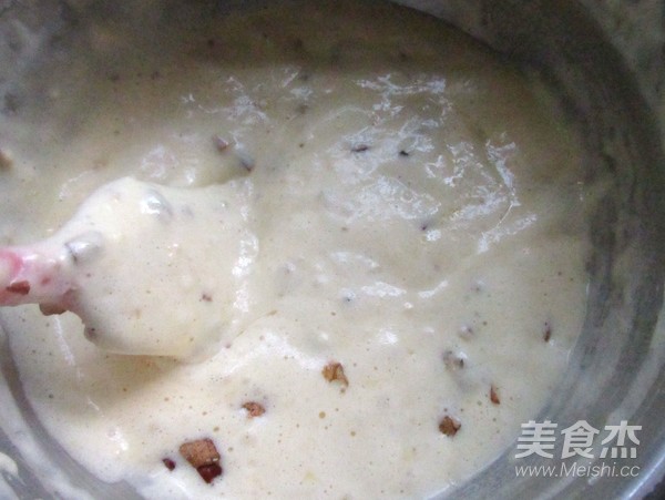 红枣核桃三色蛋糕